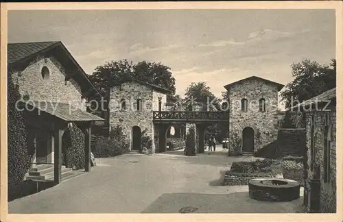 Kastell Saalburg Porta decumana Kat. Bad Homburg v.d. Hoehe