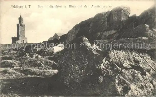 Feldberg Taunus Brunhildisfelsen Kat. Schmitten