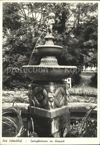 Bad Salzschlirf Brunnen Kat. Bad Salzschlirf