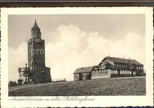 Feldberg Taunus Aussichtsturm Kat. Schmitten