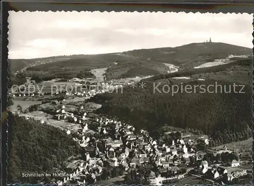 Schmitten Taunus Fliegeraufnahme Kat. Schmitten