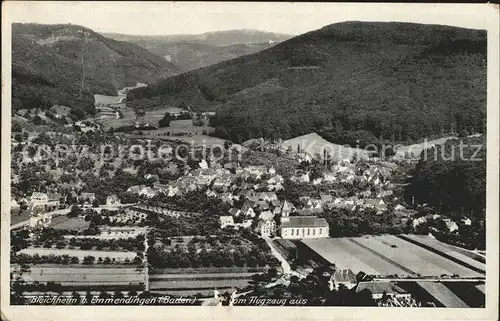 Bleichheim Fliegeraufnahme Schwarzwald Kat. Herbolzheim