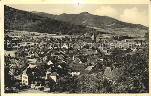 Elzach Panorama Schwarzwald Kat. Elzach