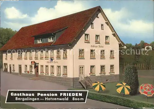 Bergalingen Gasthaus Pension Frieden im Hotzenwald Kat. Rickenbach