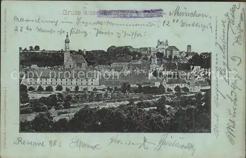 Landsberg Lech Blick auf die Altstadt Kat. Landsberg am Lech