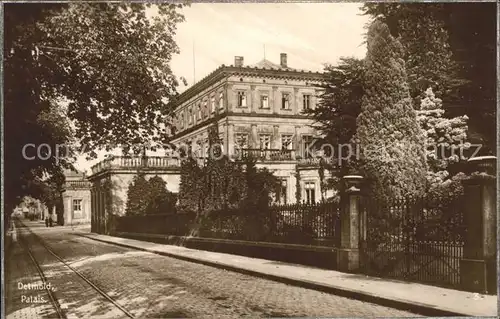 Detmold Palais Trinks Postkarte Kat. Detmold