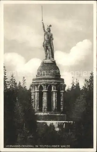 Hermannsdenkmal Monument im Teutoburger Wald Kat. Detmold