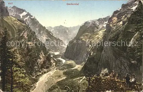 Gasterntal Panorama Alpen Kat. Kandersteg