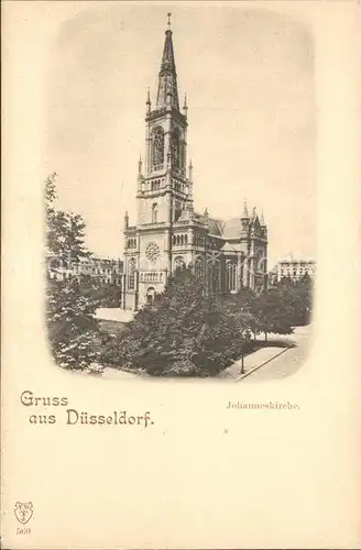 Duesseldorf Johanneskirche Kat. Duesseldorf