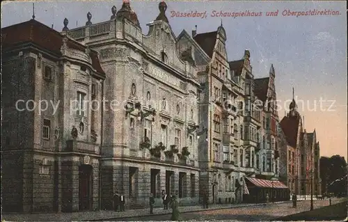 Duesseldorf Schauspielhaus Oberpostdirektion Kat. Duesseldorf