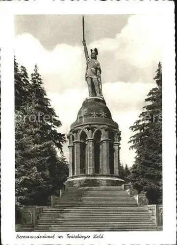 Hermannsdenkmal im Teutoburger Wald Kat. Detmold