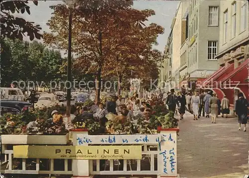 Duesseldorf Auf der Koe Strassencafe Kat. Duesseldorf