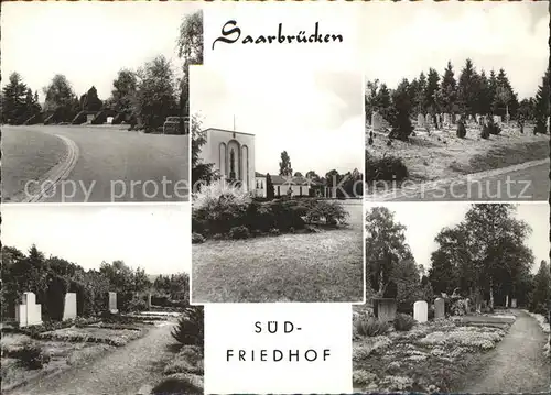 Saarbruecken Sued Friedhof Kat. Saarbruecken