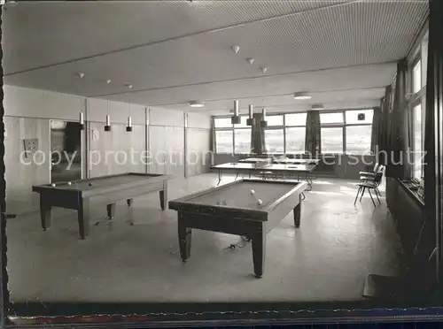 Blomberg Lippe Soldatenheim Billard Tischtennis Kat. Blomberg