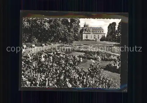 Benrath Schloss Park Teich Kat. Duesseldorf