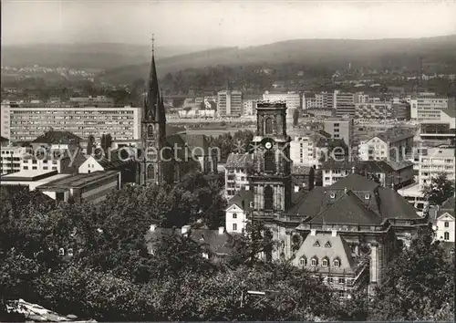 Saarbruecken Teilansicht Landeshauptstadt Kat. Saarbruecken