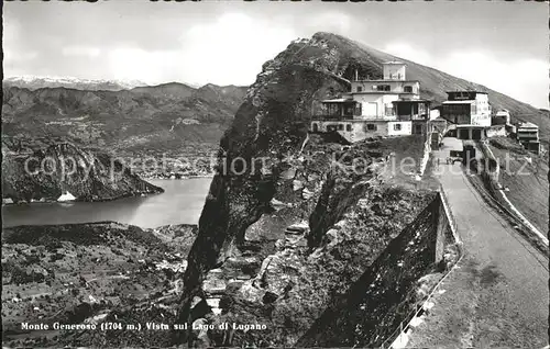 Monte Generoso Vista sul Lago di Lugano Bergstation Kat. Monte Generoso