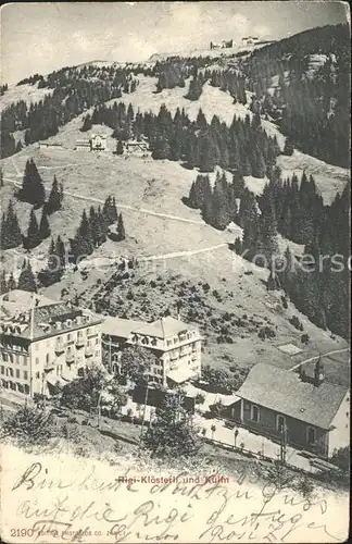 Rigi Kloesterli und Kulm Kat. Rigi Kloesterli