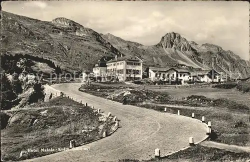 Maloja GR Hotel Maloja Kulm Kat. Maloja Graubuenden