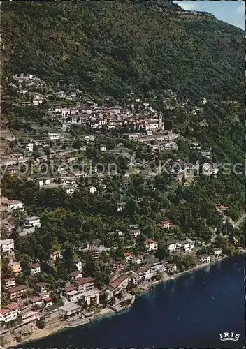 Ronco TI e Porto veduta aerea Kat. Ronco