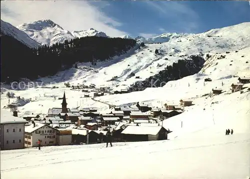 Rueras und Dieni Skigebiet Milez Piz Badus Gotthardmassiv Kat. Rueras