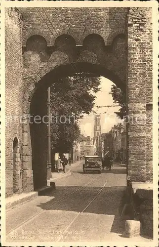 Bruges Gironde Rue et Porte Marechale Kat. Bruges