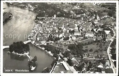 Rheinfelden AG Fliegeraufnahme Kat. Rheinfelden