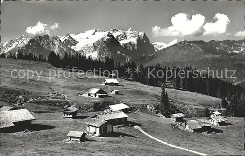 Hasliberg Balisalp Wetterhorngruppe Kat. Meiringen