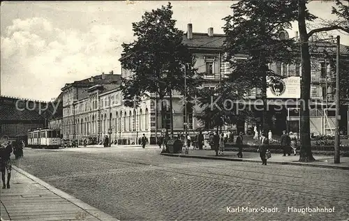 Karl Marx Stadt Hauptbahnhof Kat. Chemnitz