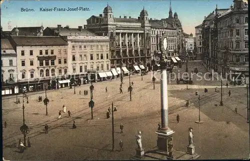 Brno Bruenn Kaiser Franz Josef Platz Kat. Brno