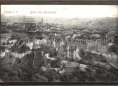 Plauen Vogtland Baerenstein Kat. Plauen