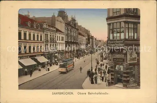 Saarbruecken Obere Bahnhofstrasse Kat. Saarbruecken