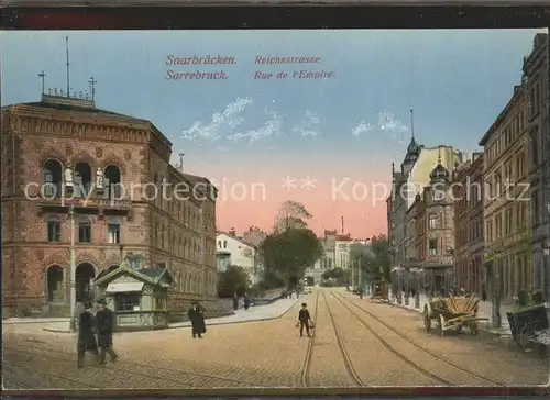 Saarbruecken Reichsstrasse Kat. Saarbruecken