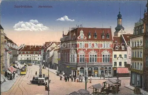 Saarbruecken Marktplatz Kat. Saarbruecken