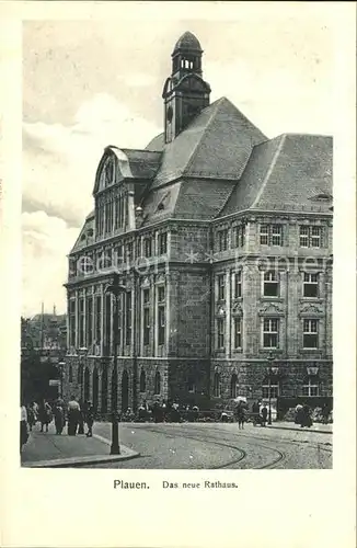 Plauen Vogtland Rathaus Kat. Plauen