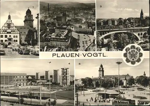 Plauen Vogtland Friedensbruecke Kat. Plauen