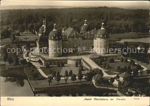 Dresden Schloss Moritzburg Kat. Dresden Elbe