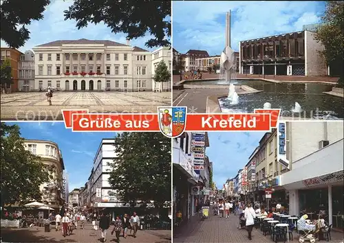 Krefeld Fussgaengerzone Kat. Krefeld
