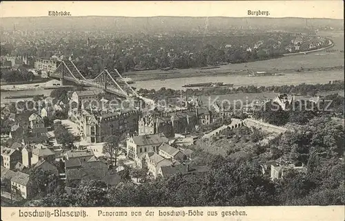 Loschwitz Rheinbruecke Kat. Dresden