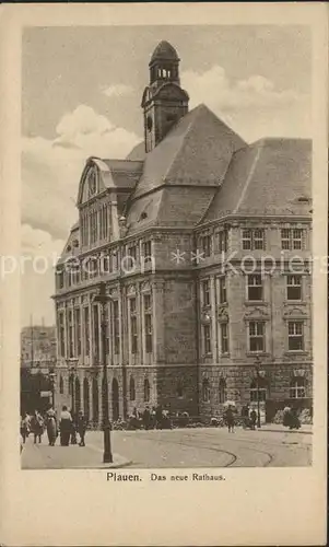 Plauen Vogtland Neues Rathaus Kat. Plauen