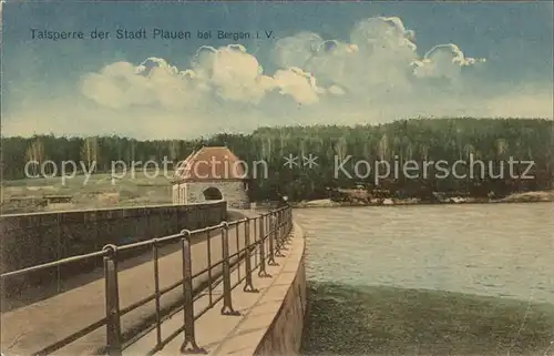 Plauen Vogtland Talsperre Bergen Kat. Plauen