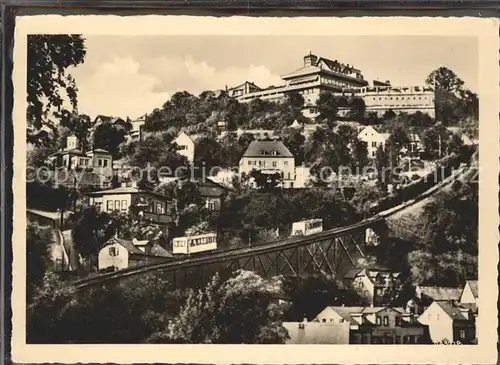 Dresden Gaststaette Luisenhof Standseilbahn Kat. Dresden Elbe