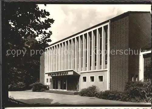 Osterfeld Oberhausen Stadtbuecherei Kat. Oberhausen