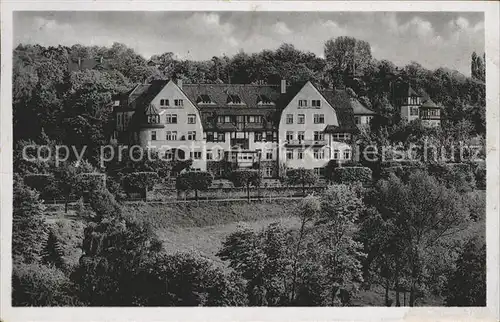 Loschwitz Dr Moellers Sanatorium Kat. Dresden