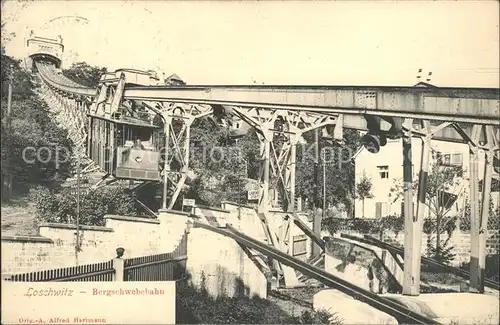 Loschwitz Bergschwebebahn Kat. Dresden