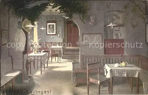 Laubegast Gasthaus Engau Kat. Dresden