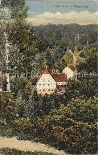 Hosterwitz Keppmuehle Kat. Dresden