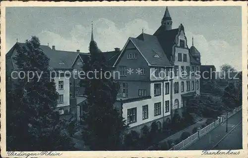 Uerdingen Krankenhaus Kat. Krefeld