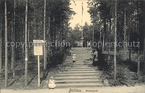 Buehlau Dresden Waldpark Stempel Sammlung Wollmann 1899 Kat. Dresden