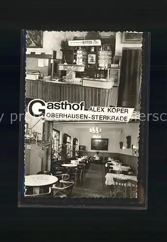 Sterkrade Gasthof Alex Koeper 100 Jahre Jubilaeum Kat. Oberhausen